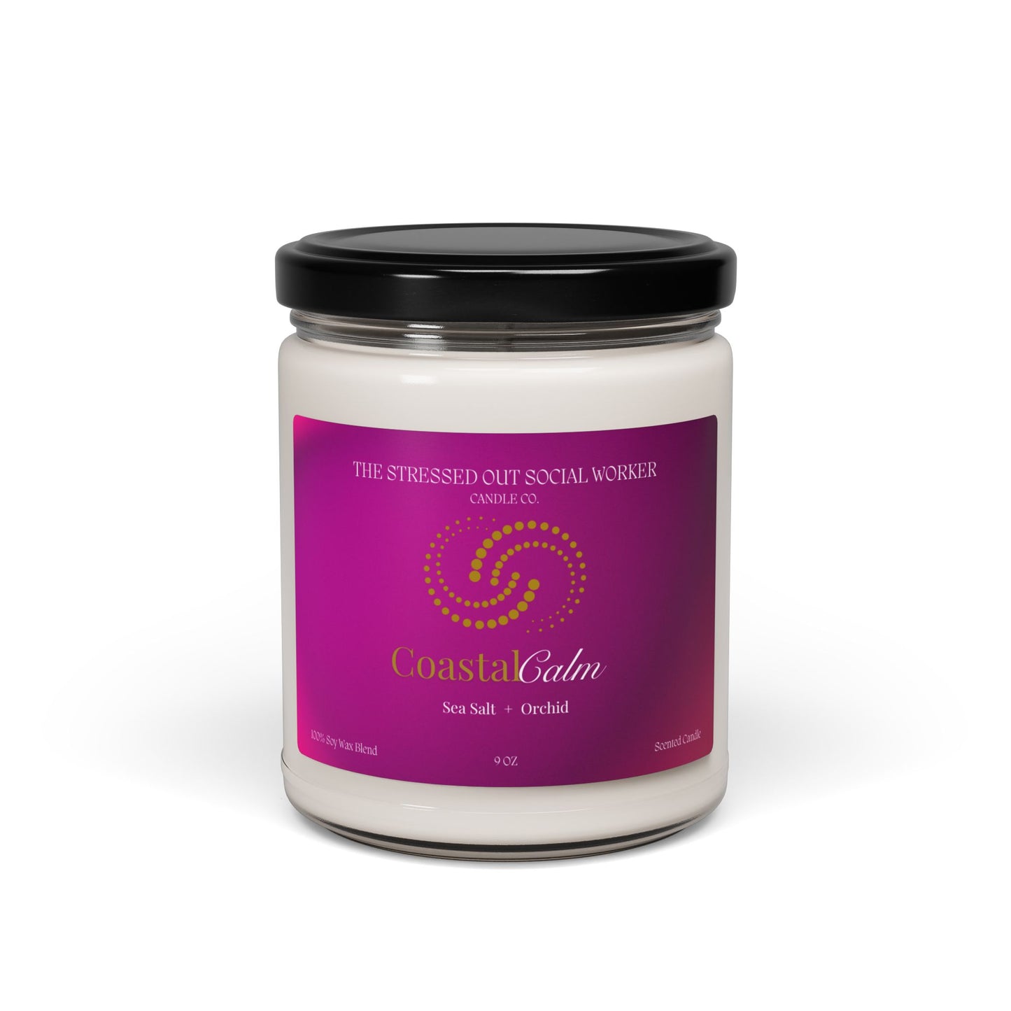 Coastal Calm Scented Soy Candle, 9oz