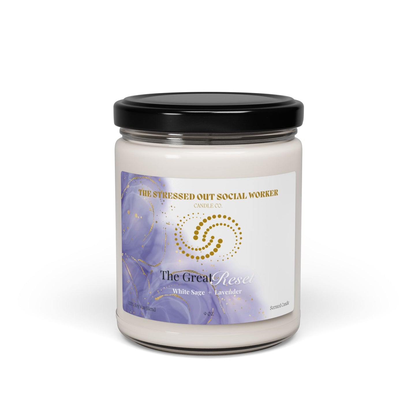 The Great Reset Scented Soy Candle, 9oz