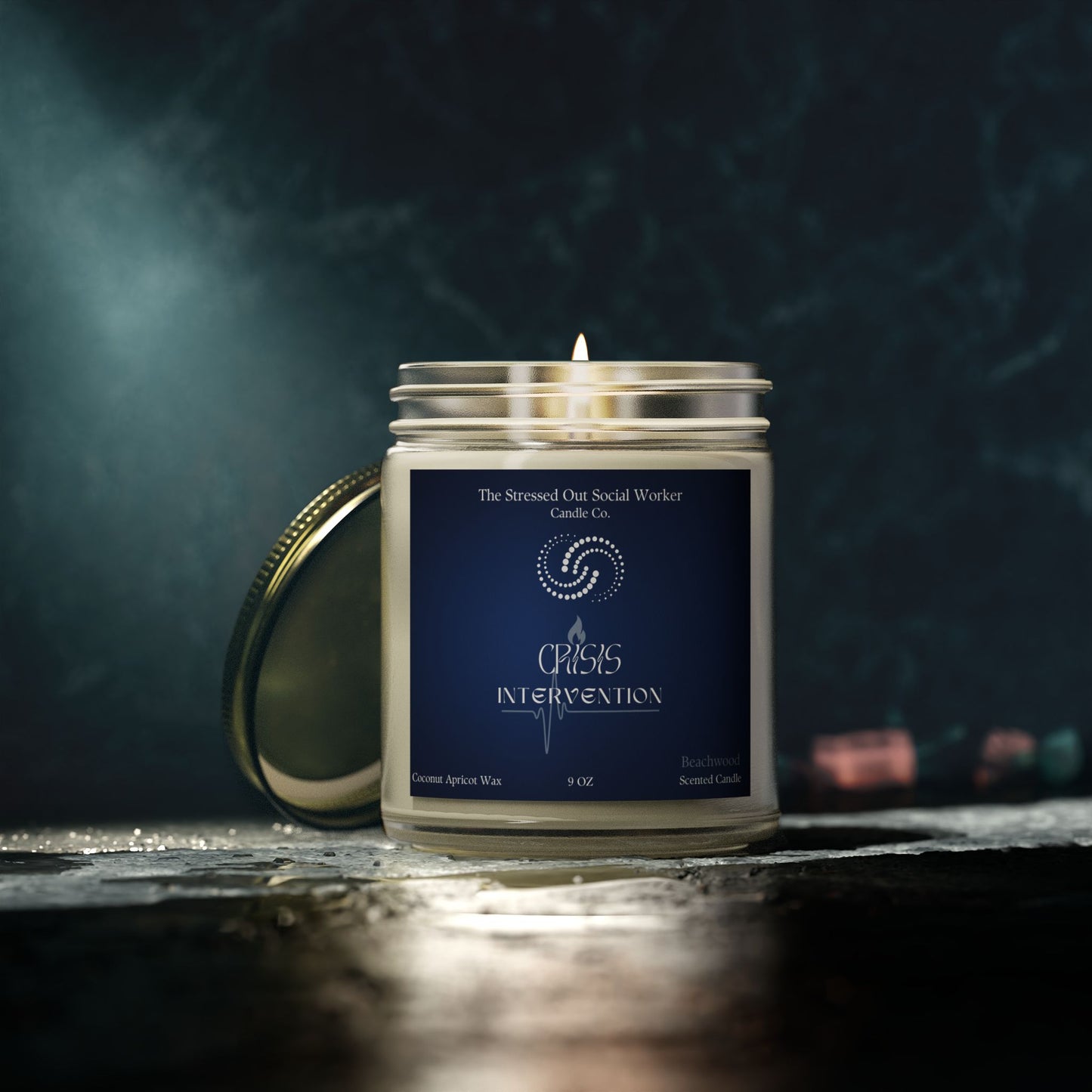 Crisis Intervention Scented Candle, 9oz