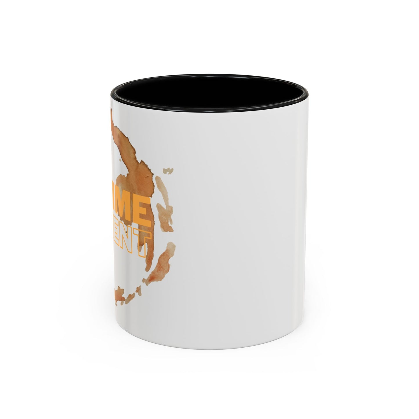 MOMME MOMENT Two-Tone Accent Coffee Mug, 11oz