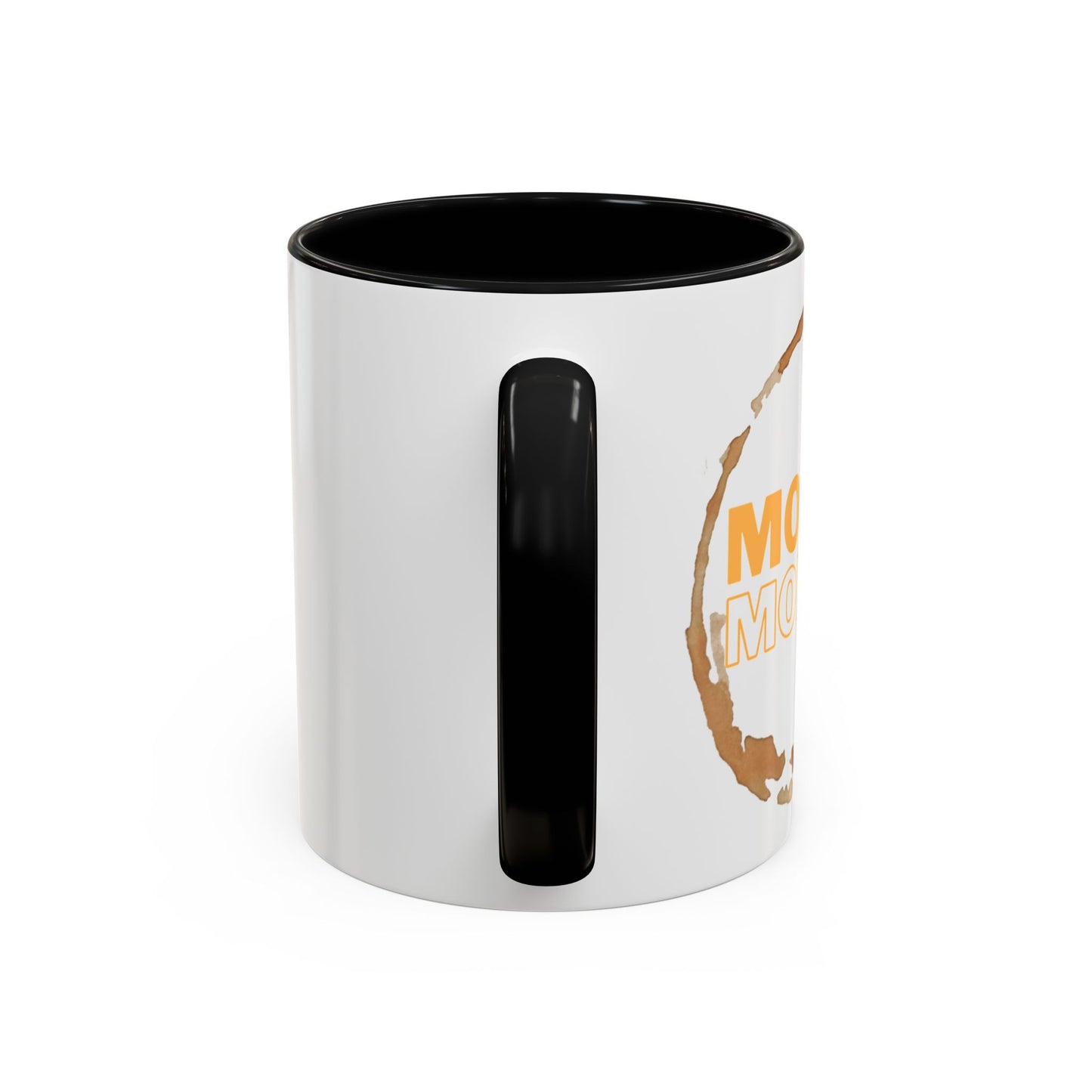 MOMME MOMENT Two-Tone Accent Coffee Mug, 11oz