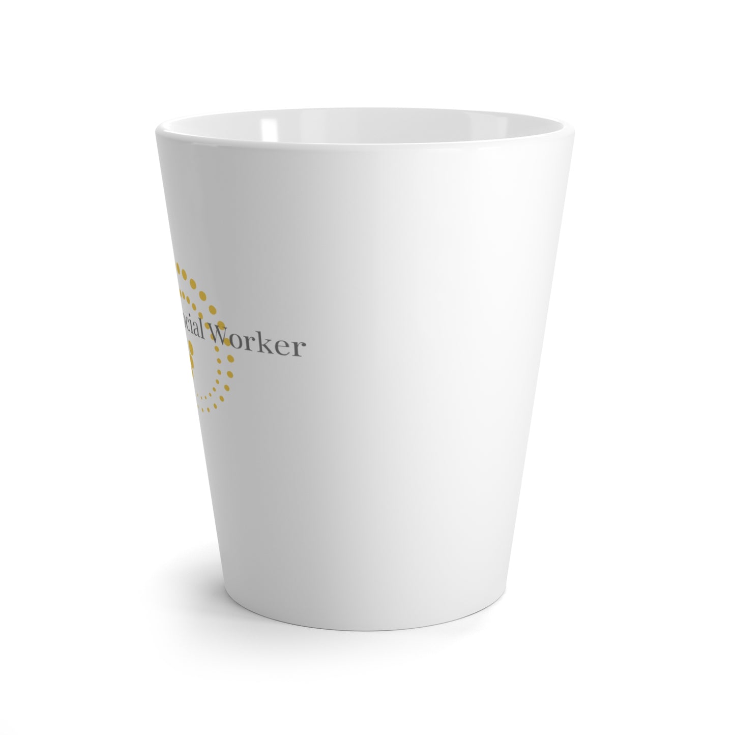 Stressed Out Social Worker Latte Mug, 12oz