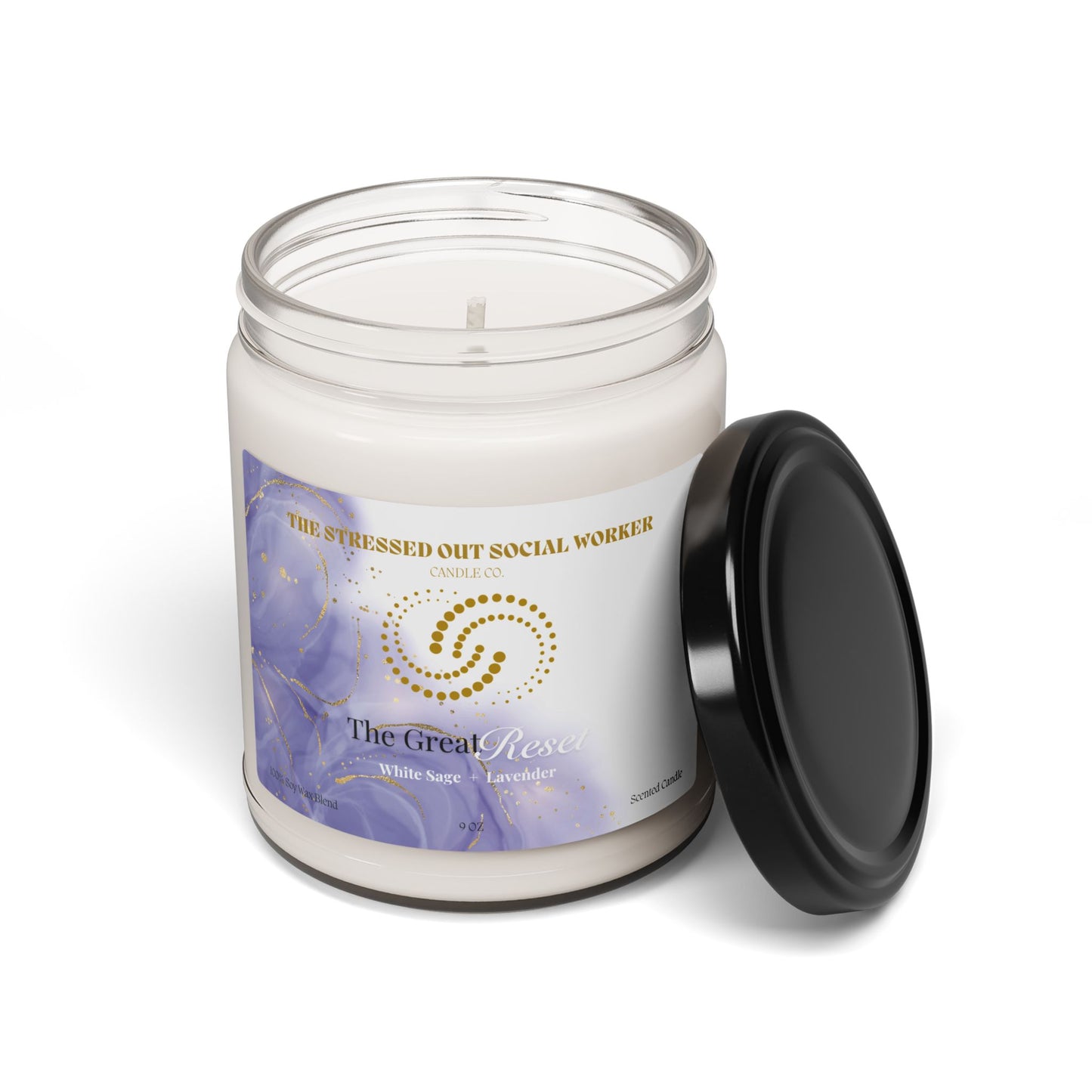 The Great Reset Scented Soy Candle, 9oz